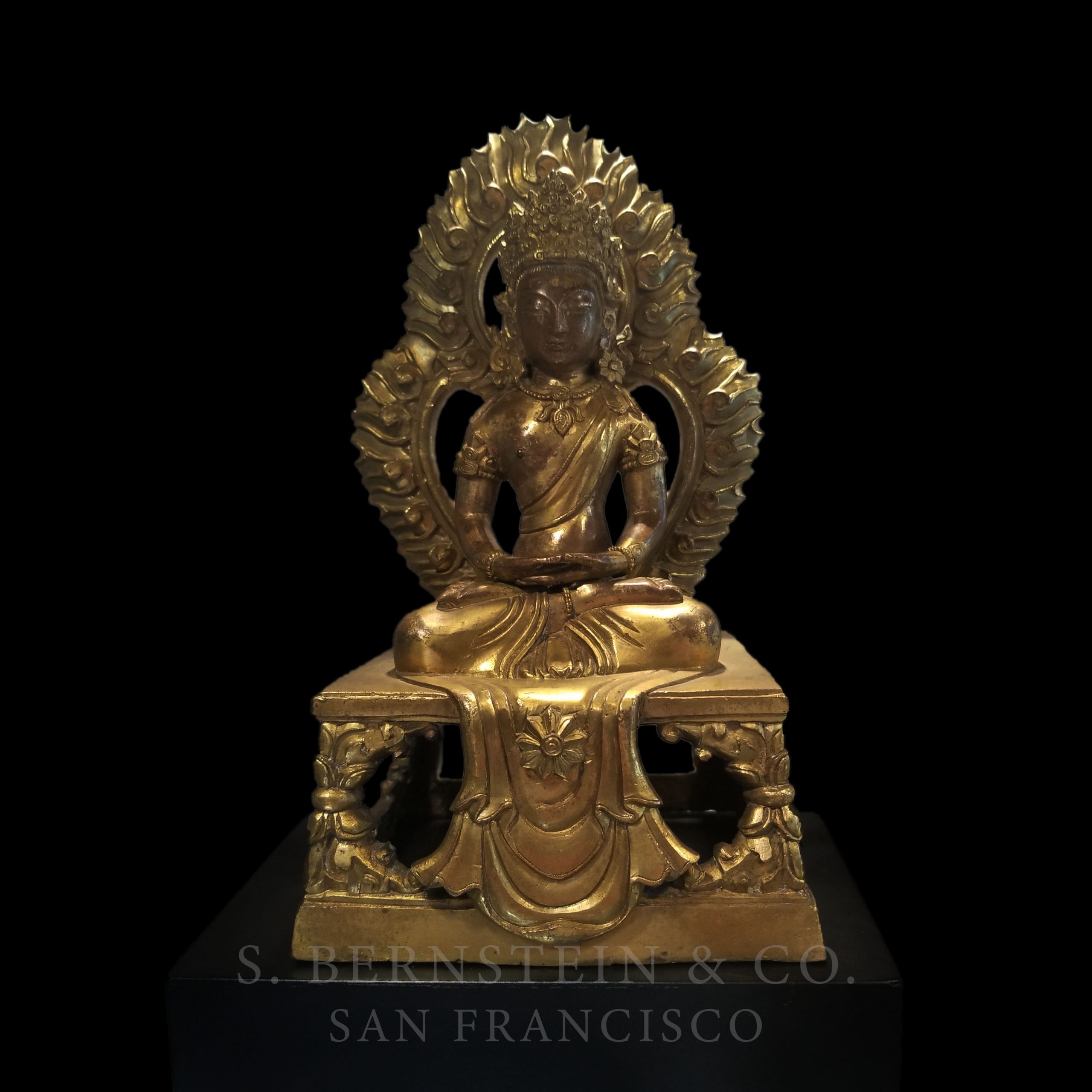 Seated Figure of Amitayus Buddha